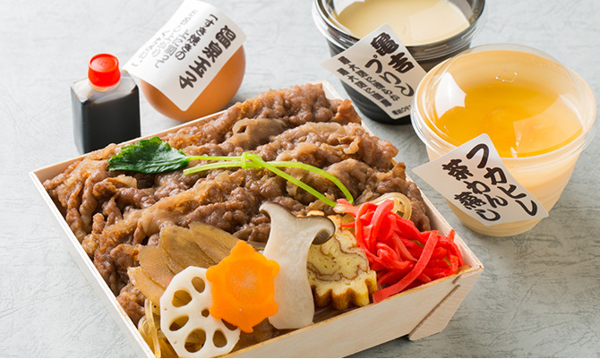 すき焼き弁当